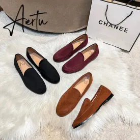 Aiertu  Half Slippers Women Summer Wear Muller Shoes New Flat Sandals Loafers Shoes