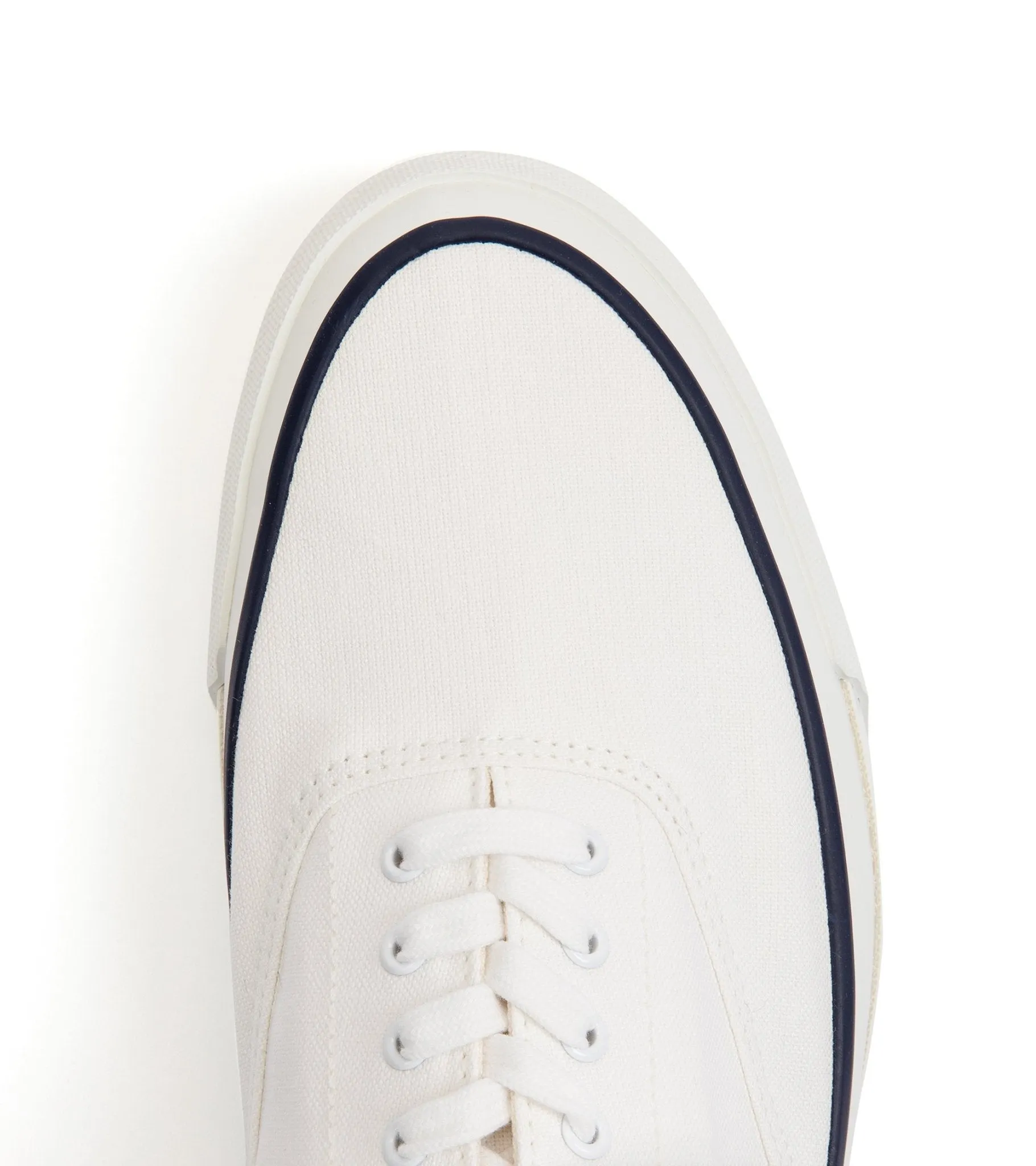 Asahi M014 Canvas Deck Shoes: White