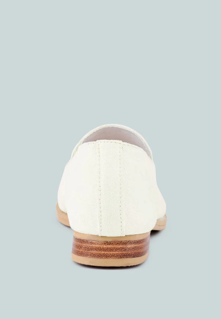 Bougie Organic Canvas Loafers