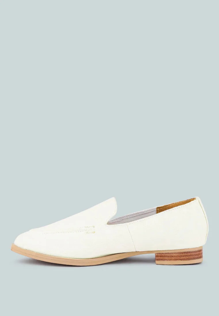 Bougie Organic Canvas Loafers