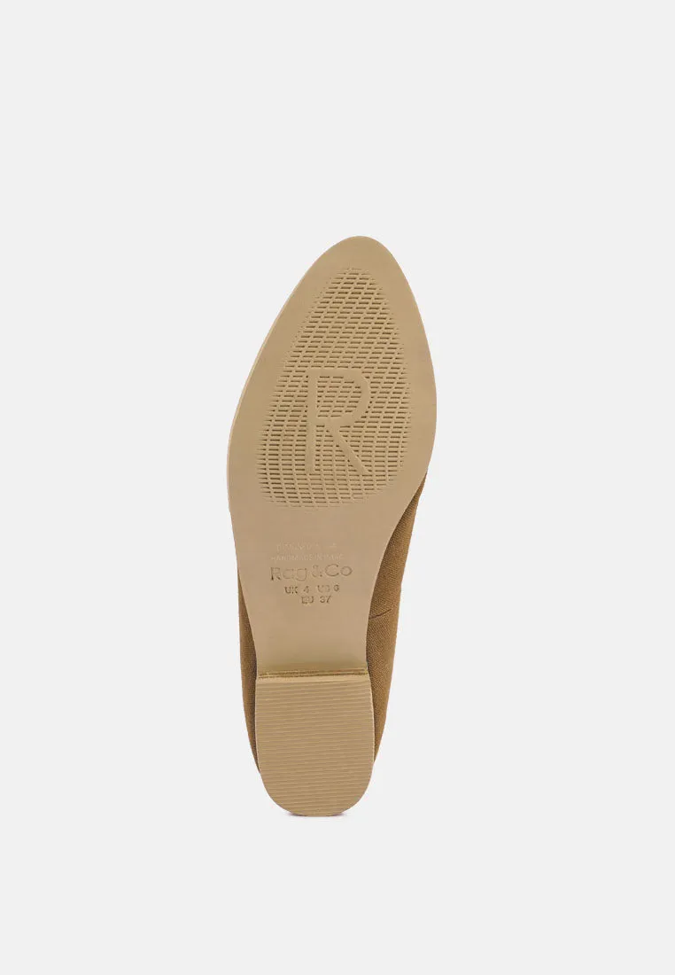 Bougie Organic Canvas Loafers