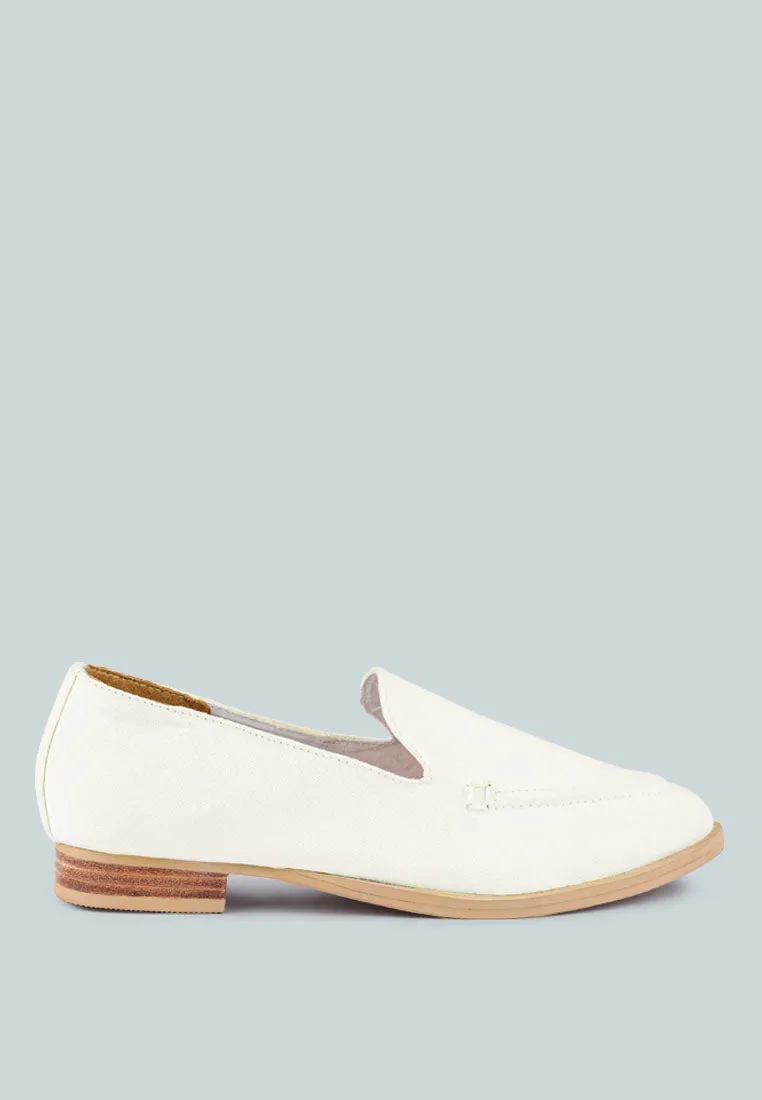 Bougie Organic Canvas Loafers