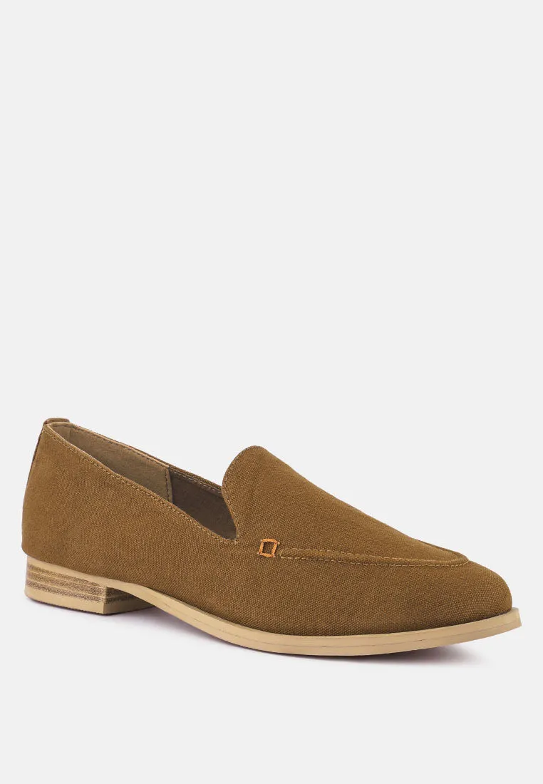 Bougie Organic Canvas Loafers