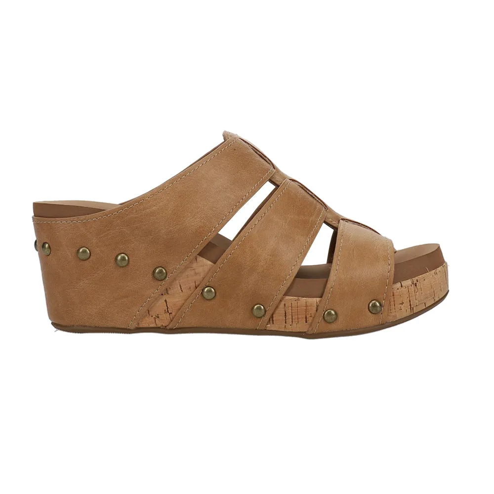 Catch of the Day Studded Wedge Sandals