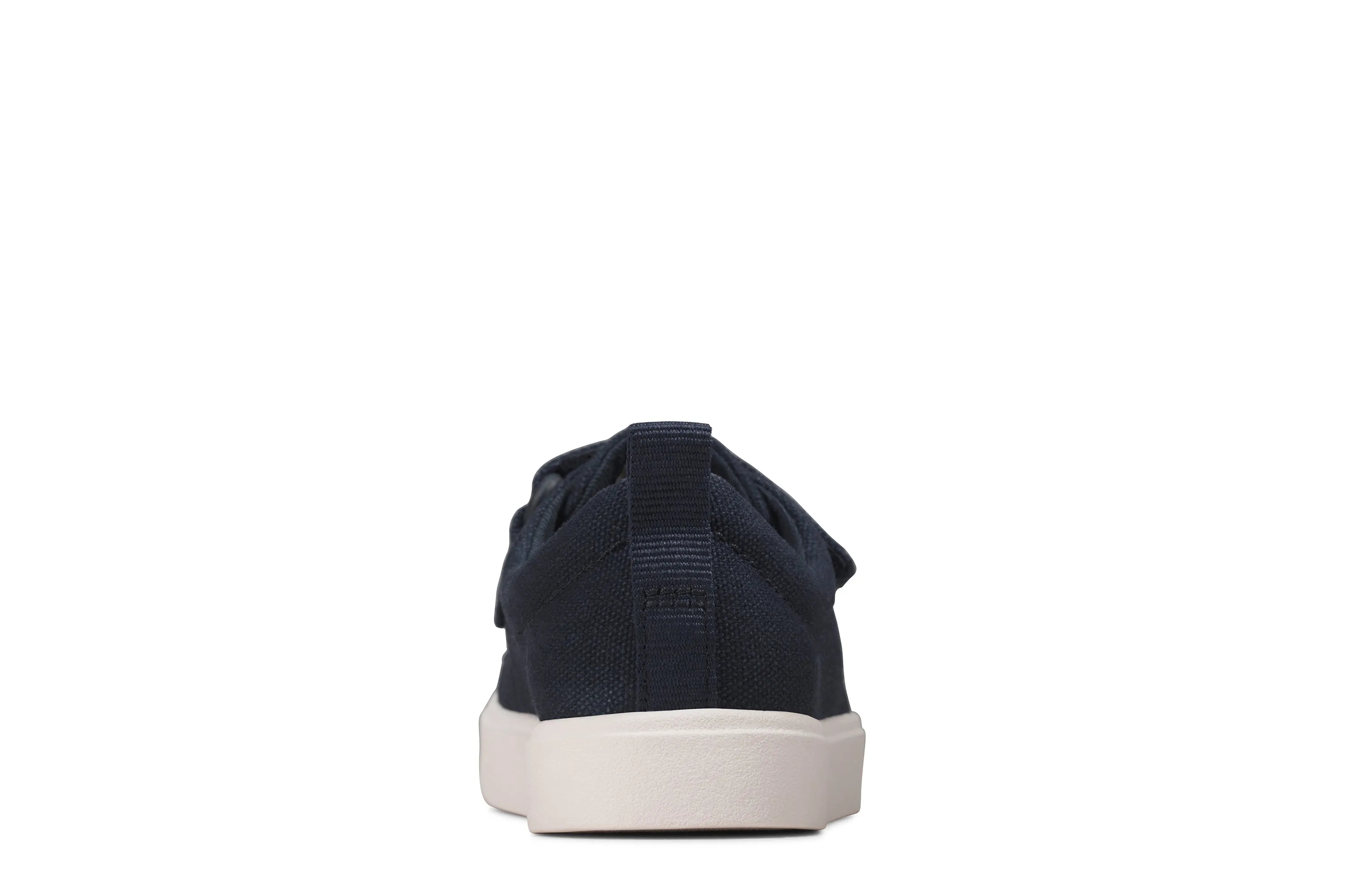 Clarks City Bright Boys Navy Canvas Shoe