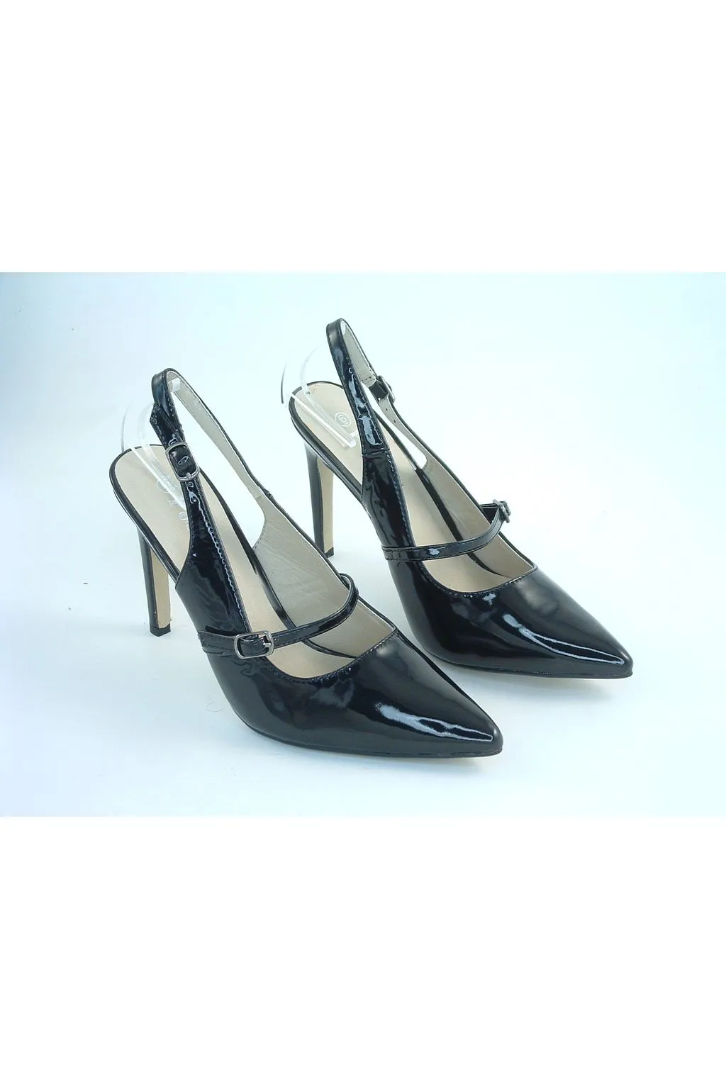 Glitz Shoes Divine Black Patent Shoes