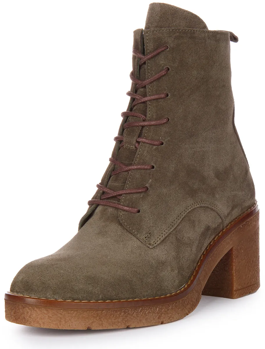 Justinreess England Eva In Olivegreen For Women