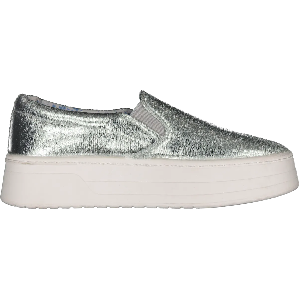 Metallic Slip-On Sneakers