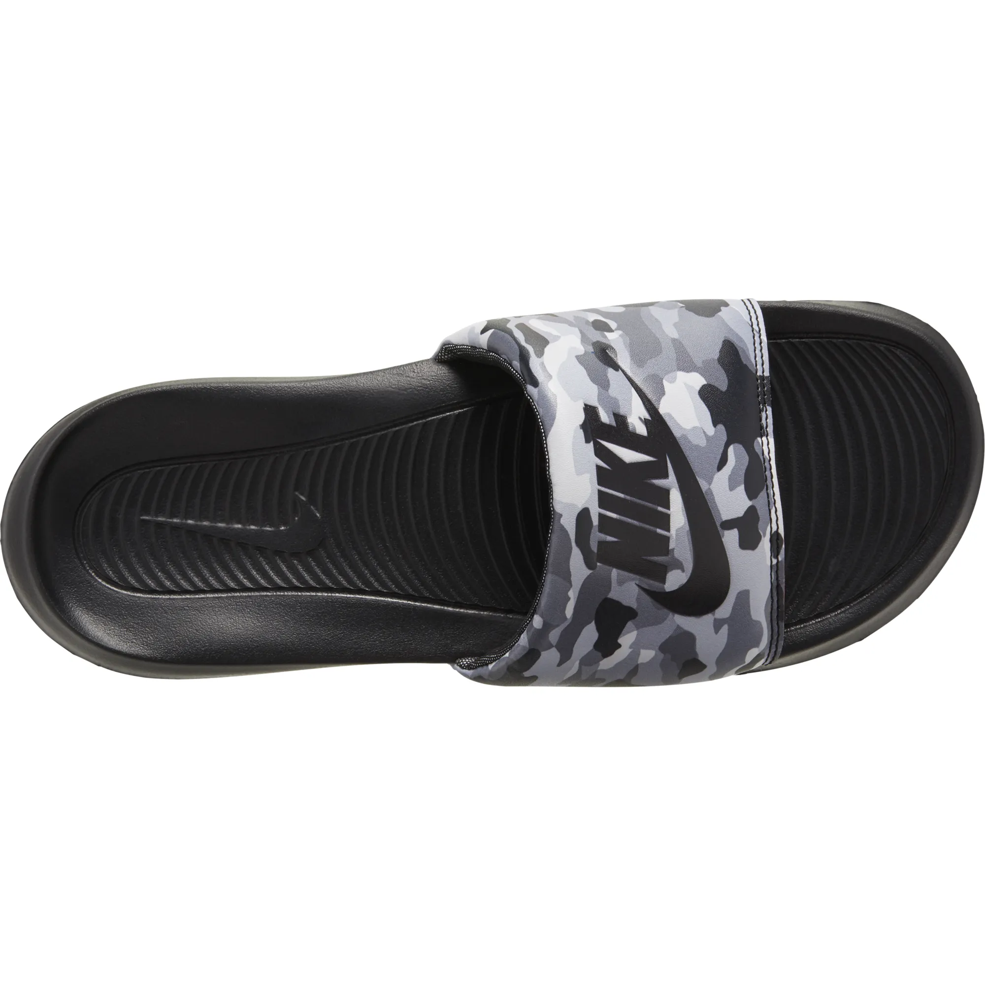 Nike Men's Victori One Slides - Black / Gray Camo