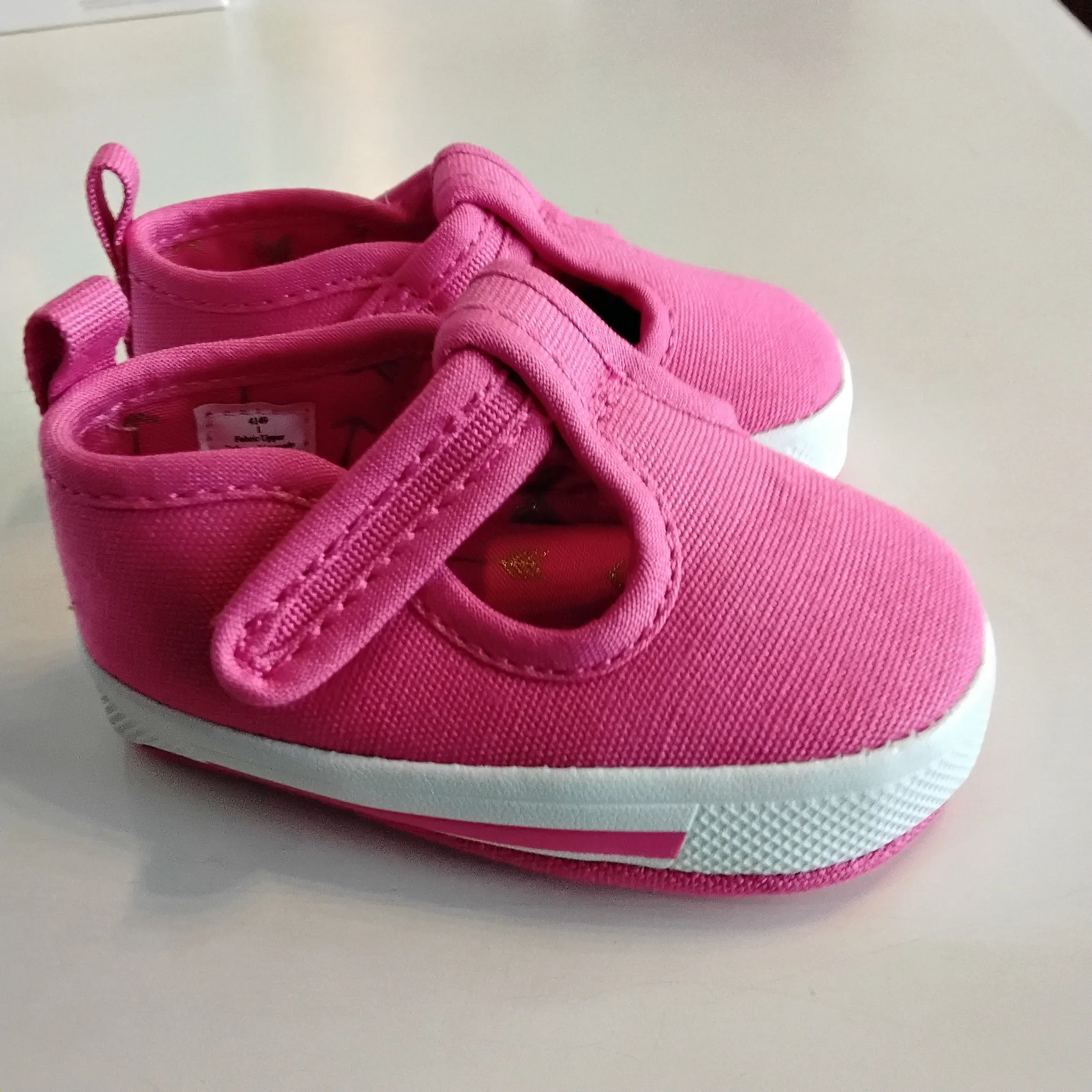 Pink velcro shoes | Baby Deer