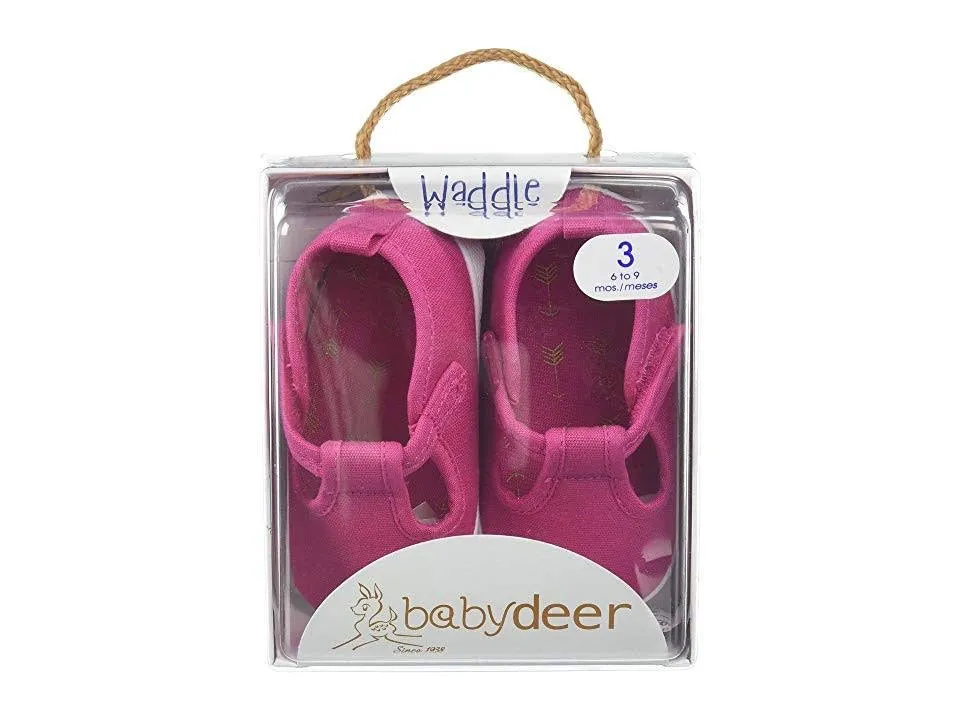 Pink velcro shoes | Baby Deer