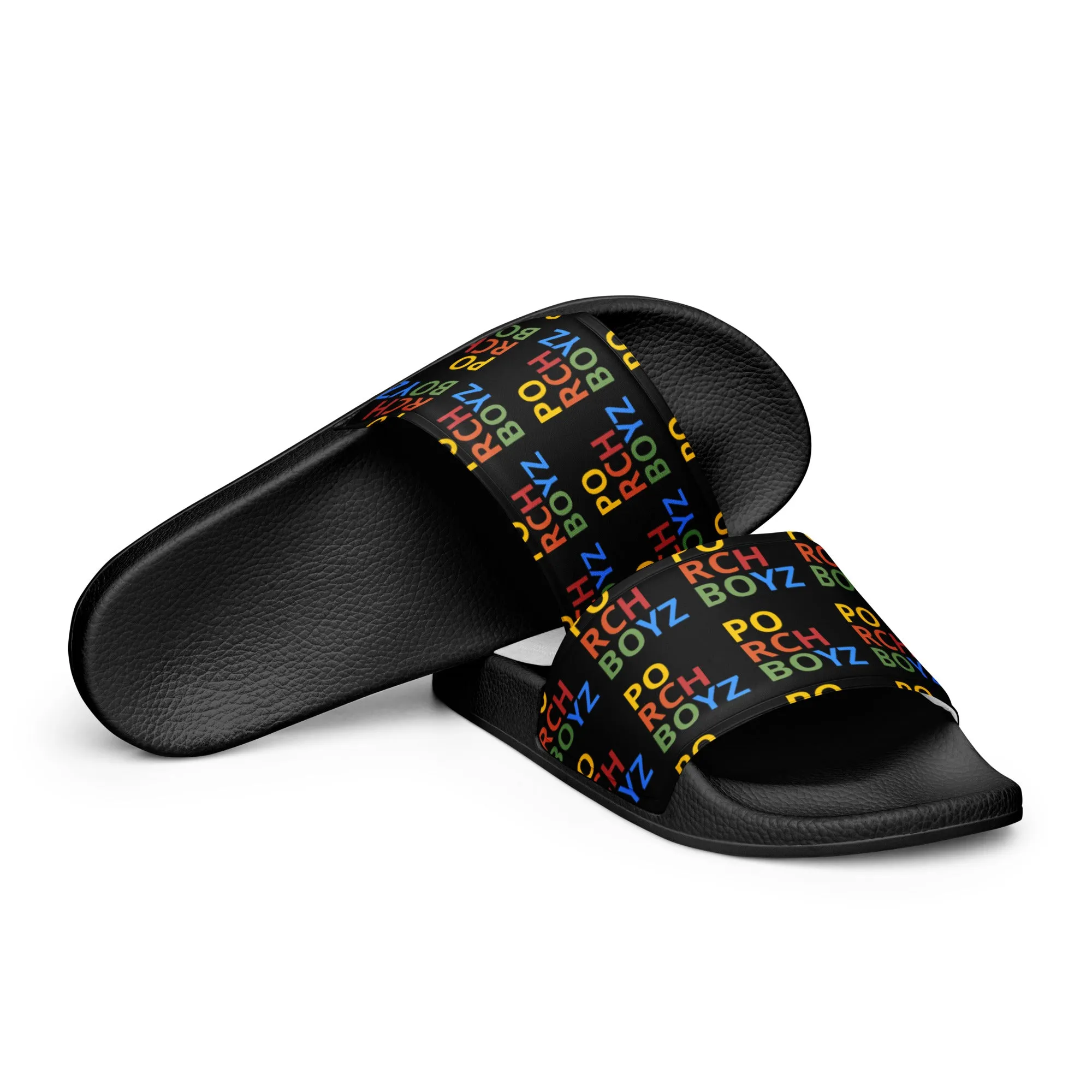 PORCHBOYZ(BLACK)Men’s slides