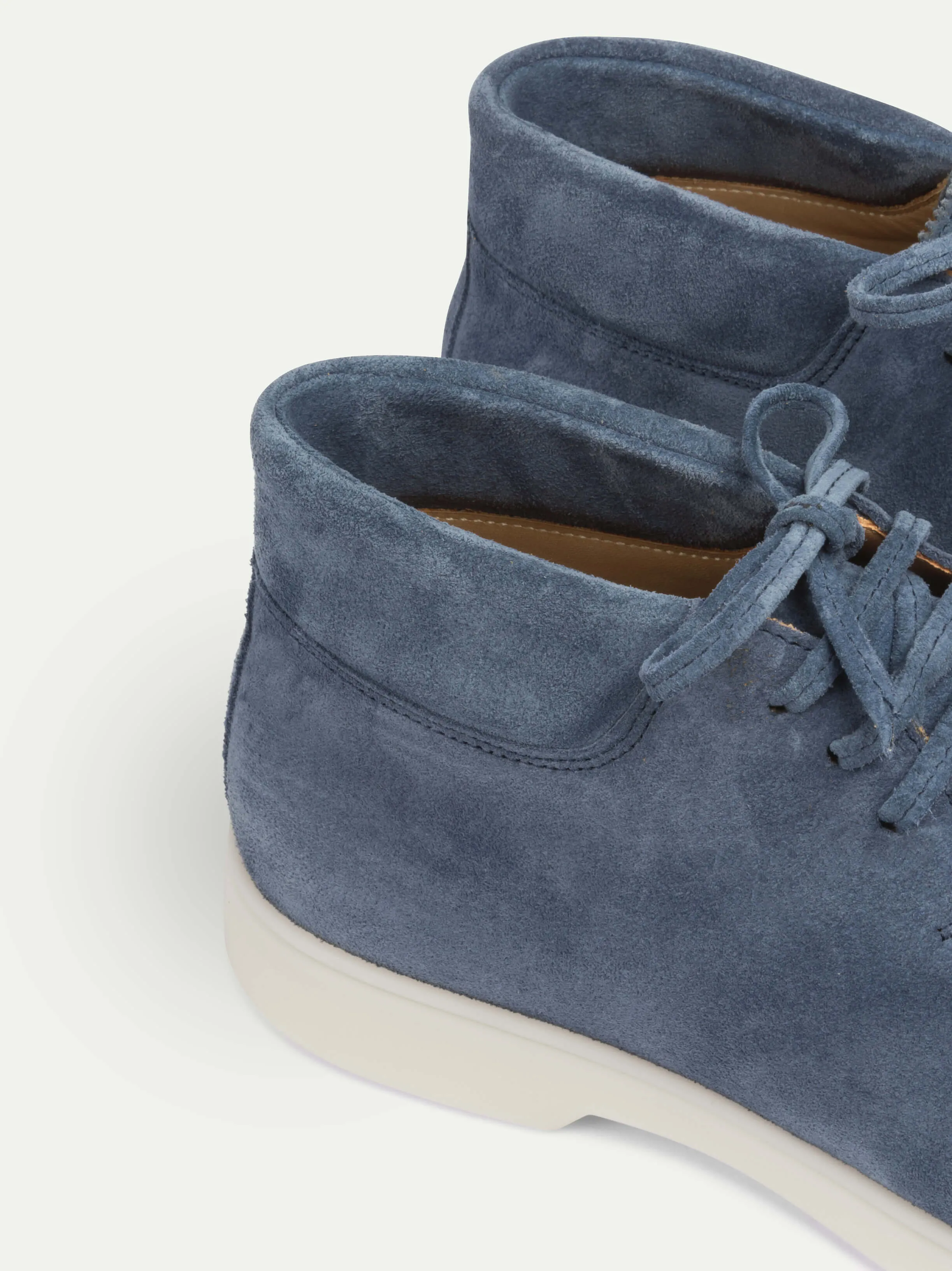 Racing Blue Suede Desert Boot