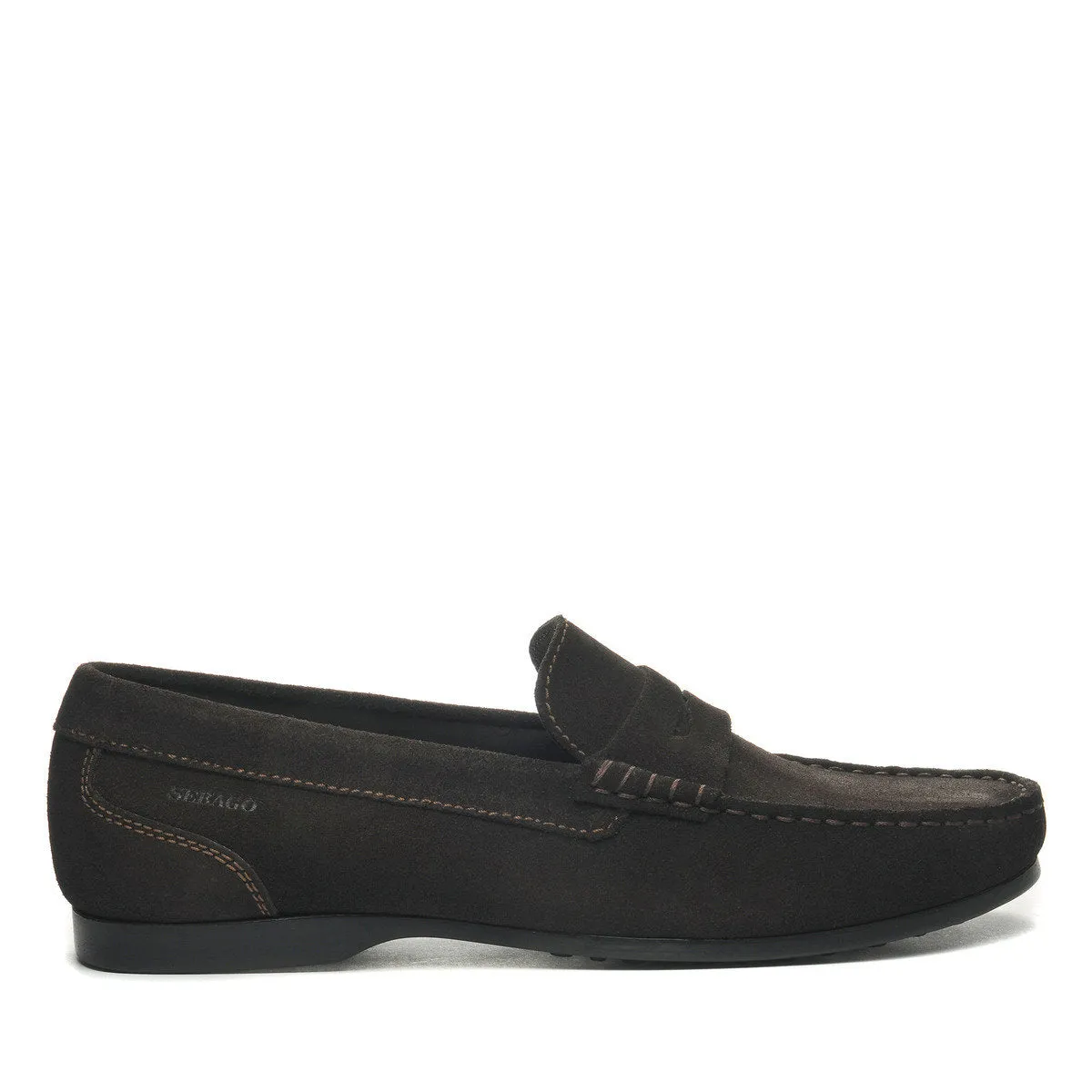 Sebago - Byron Suede Loafer - Dark Brown