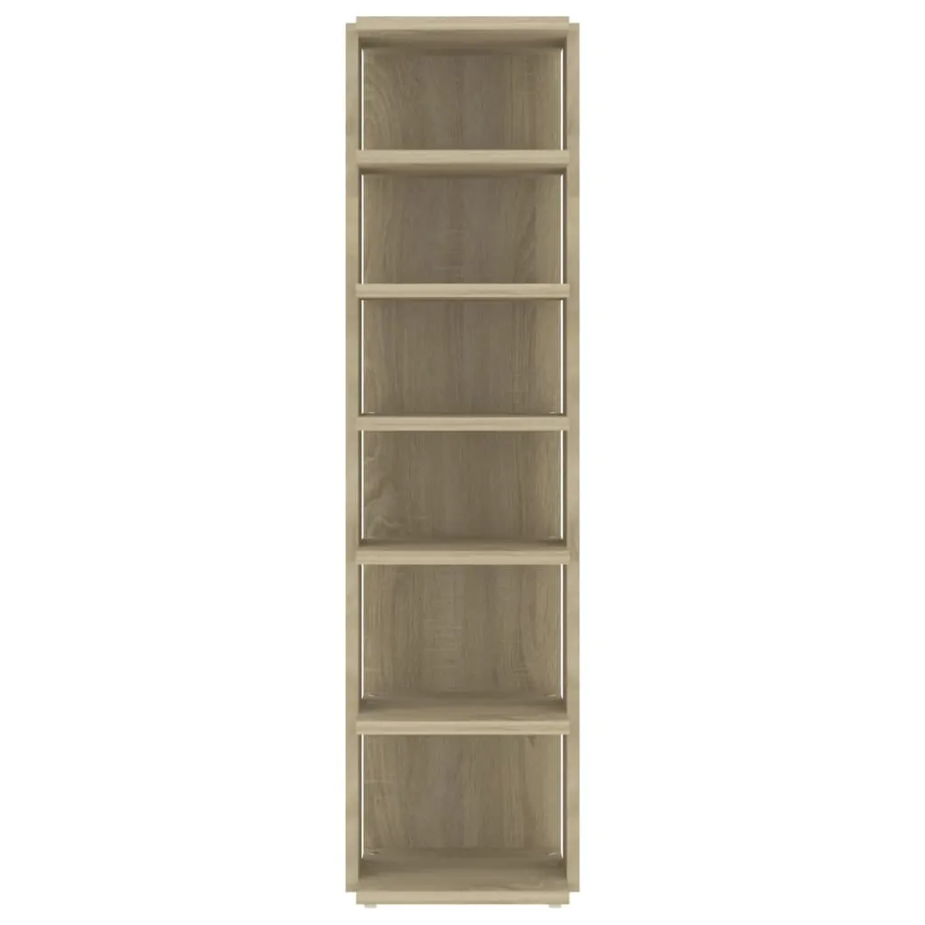 Shoe Cabinets 2 pcs Sonoma Oak 27.5x27x102 cm