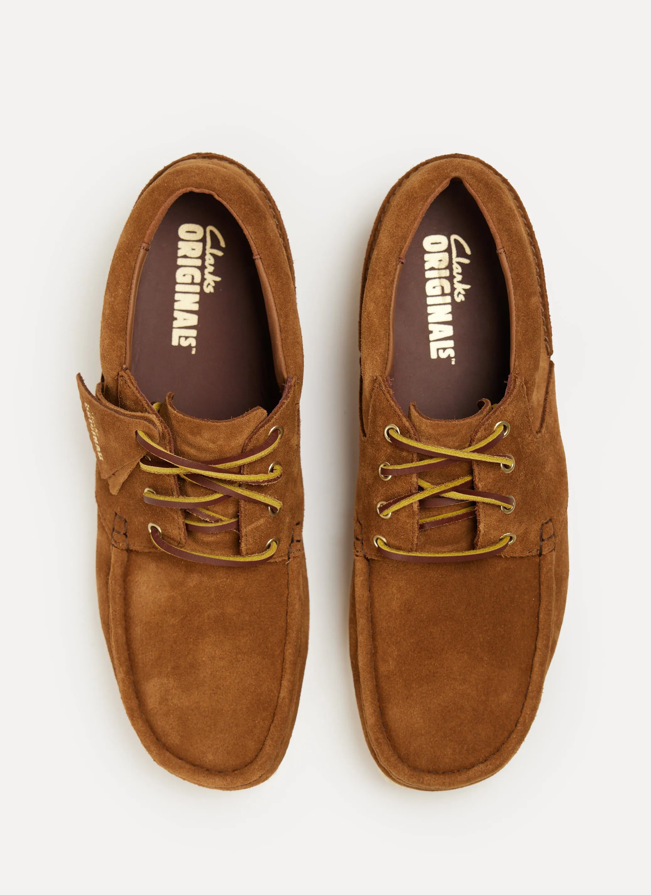 Wallabee Boat | Clarks Originals | Cola Suede